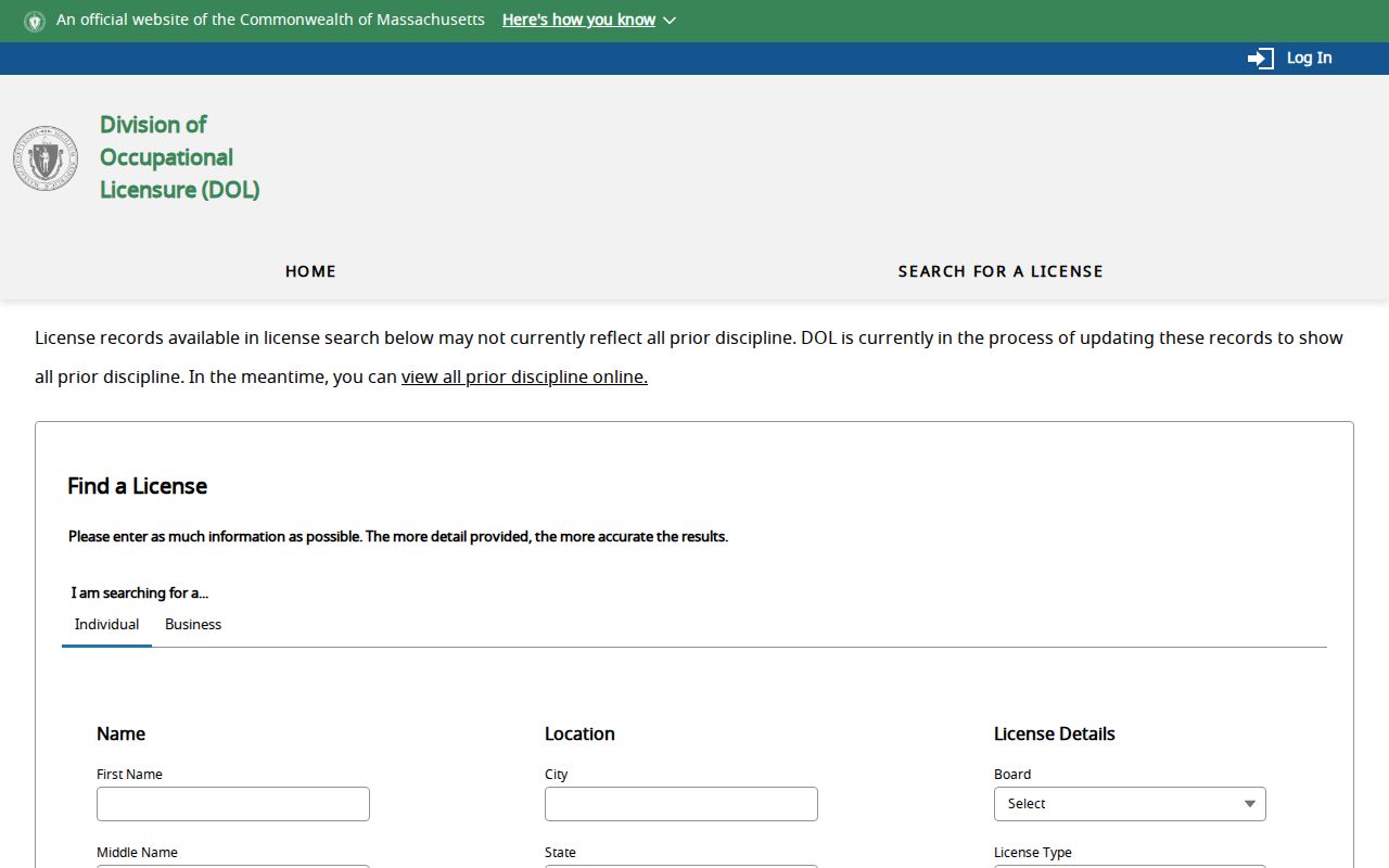 Fitchburg residents directory Massachusetts license search