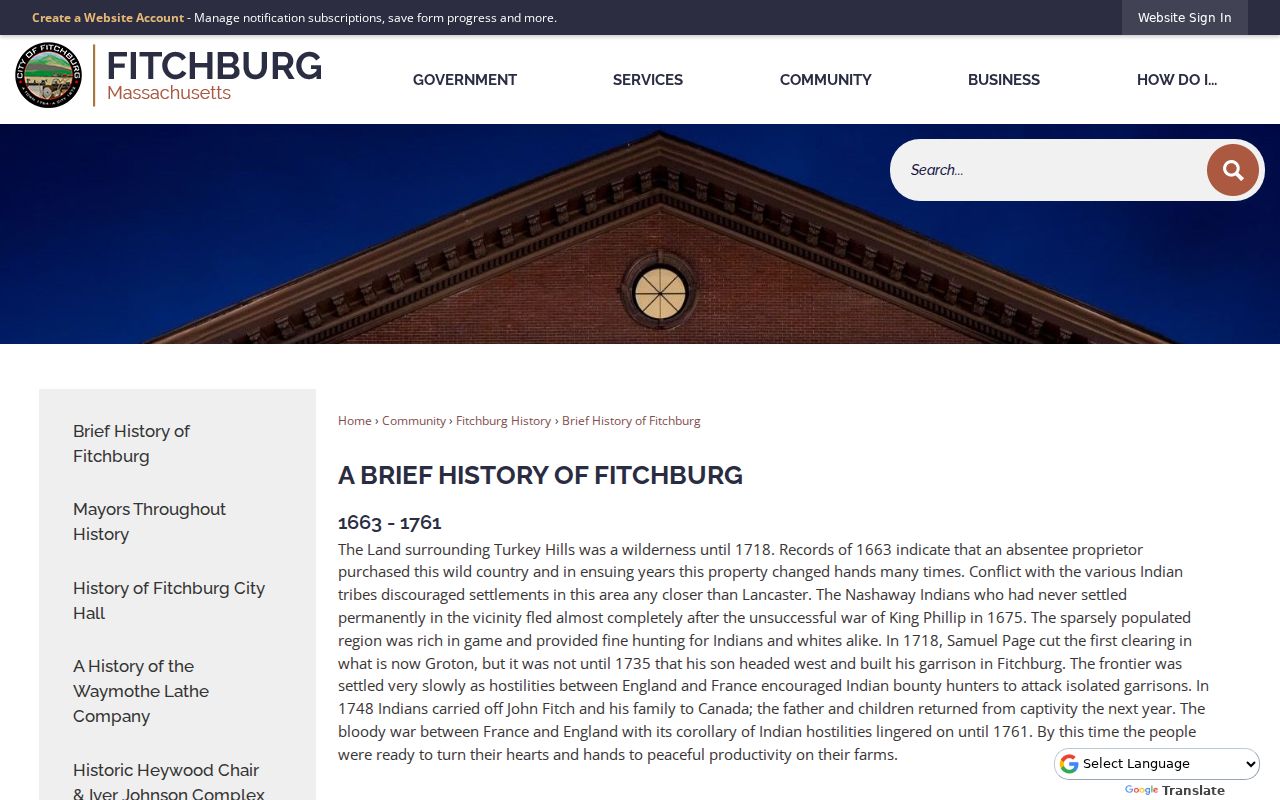 Fitchburg neighbors city history and neighborhood context