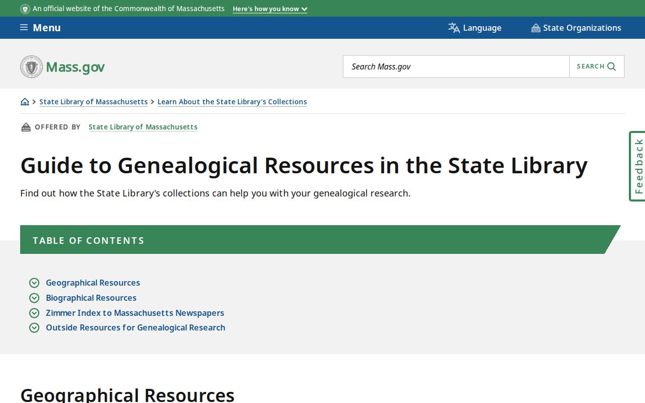 Fitchburg previous residents State Library genealogy research guide